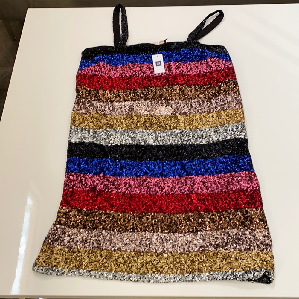 Very fun party dress with sequins!!